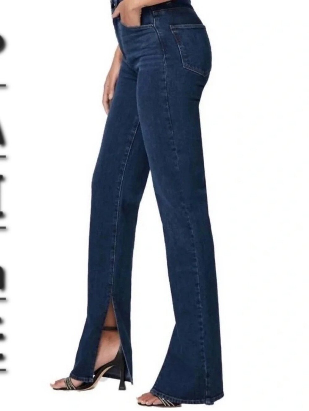 PAIGE Stella High Rise Wide Leg Jeans in Grecia Wash, Size 25- Long